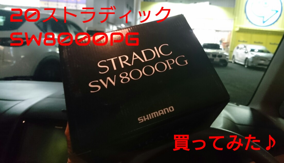 ☆【シマノ】コスパ最強！？20ストラディックSW8000PG導入！【インプレ 